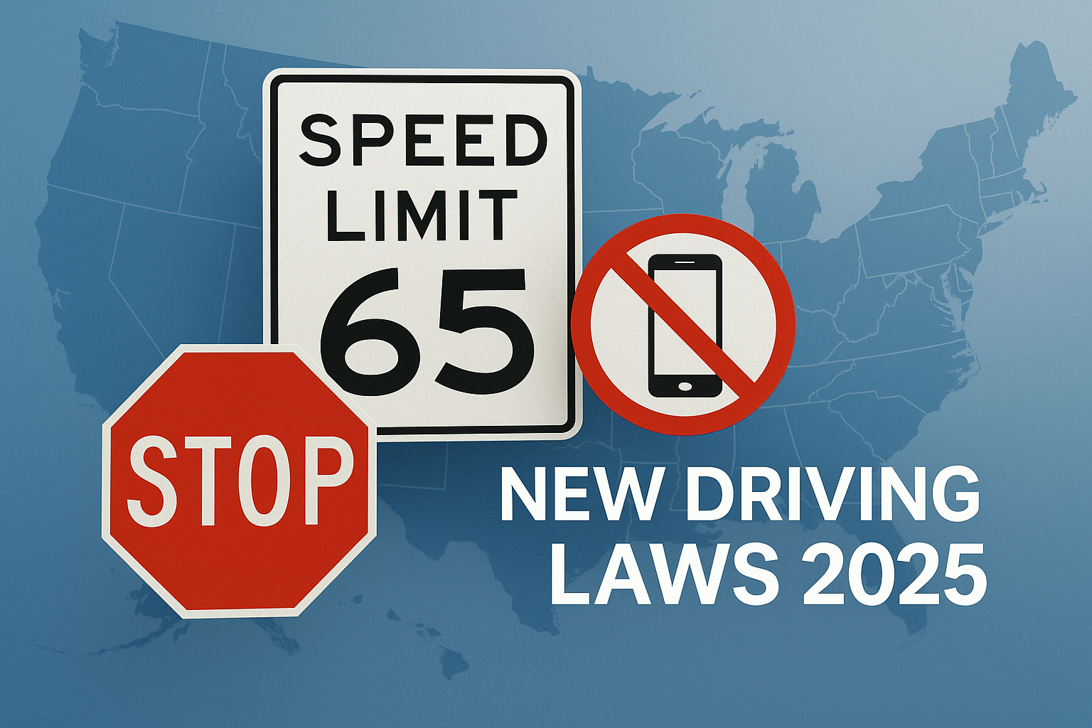 Seven New Driving Laws Taking Effect in 2025
